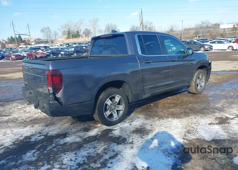 2024 Honda Ridgeline Rtl z USA, uszkodzony, nr VIN 5FPYK3F58RB000691
